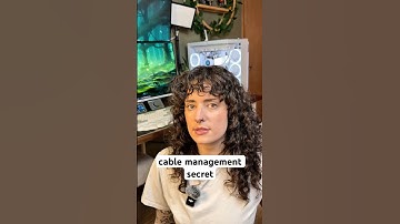 My Embarrassing Cable Management Secret 👀#shorts #pcbuild #pcgaming #tech
