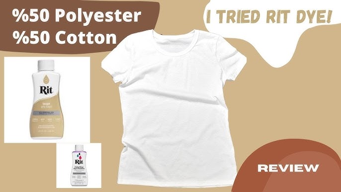 DYE CLOTHES BROWN for $8 with Rit Dye & Fixative + TRY ON 