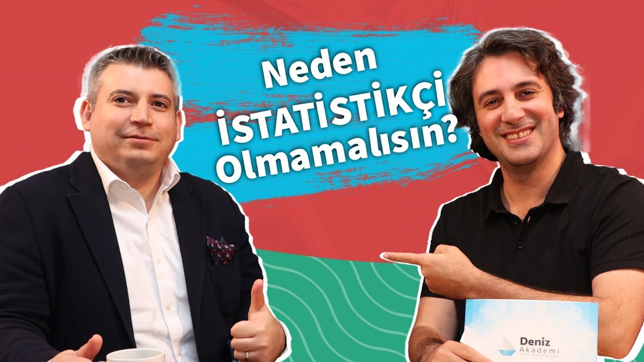 Yapay Zeka mı? İstatistik mi? | Neden İstatistikçi Olmamalısın? |  Ömer Yaminoğlu | Deniz Akademi
