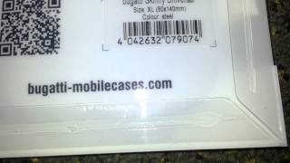 Unboxing/Review: Bugatti Case Skinny (grau)
