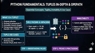 Python Tuples Explained part 3 Immutability, Unpacking, and the Variable Swap Trick