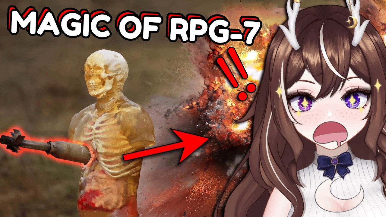 Polish Vtuber Figures Out How RPG Works || First Time Ballistic High-Speed Reaction