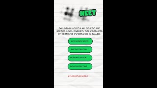 Biology I NEET2025 PYQ I USMLE, PLAB, AMC, MCCQE, FMGE