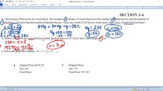100B 3-4 Solutions 1-5
