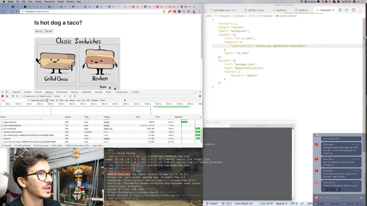 Can I build&launch a tiny JAMstack app with a serverless backend in ...