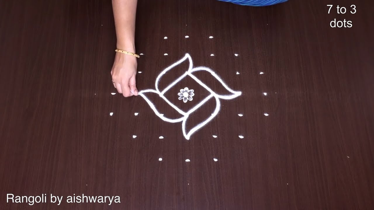 Beautiful Onam Pookalam