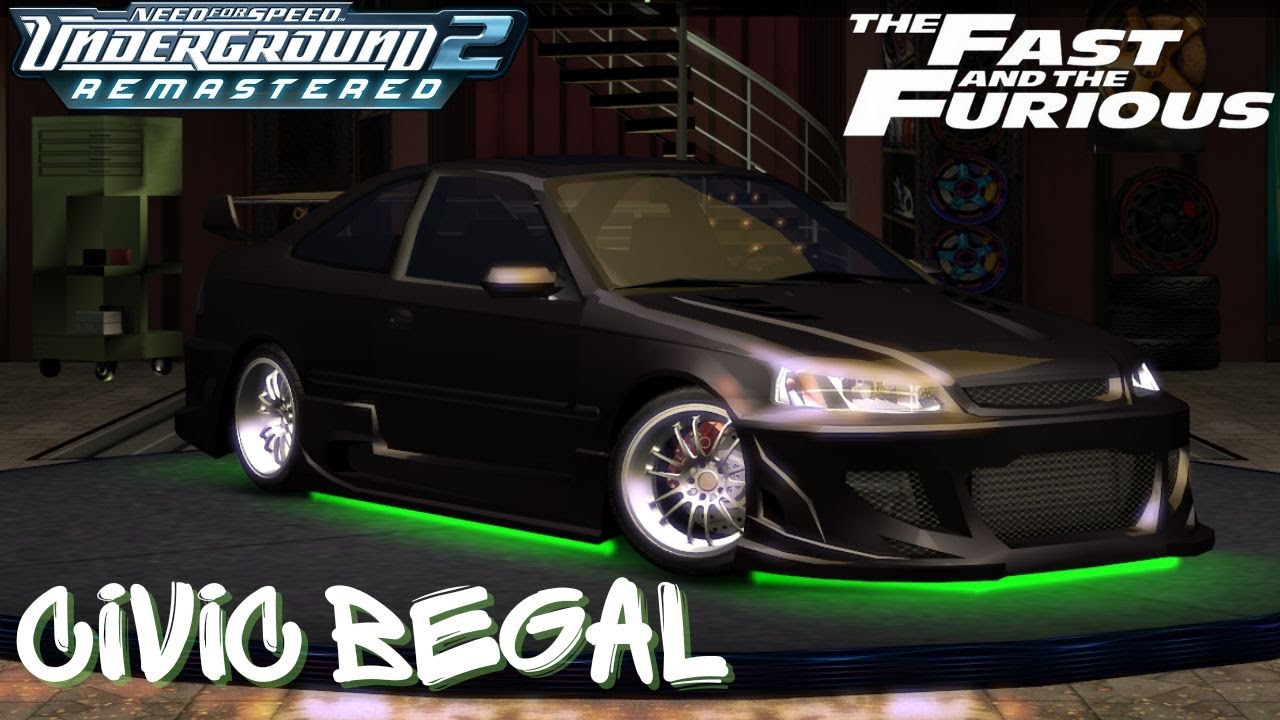 NFS UnderGround 2 Remastered | Modif Simple Civic Pembegal Countainer ...