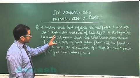 JEE-Advanced 2015 Paper-1 Solution-Physics Video [Q. 05-06] By Aakash