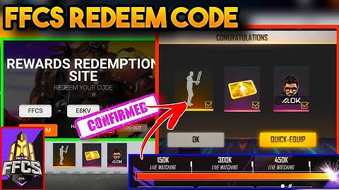 redeem code free fire | free fire redeem code | free fire redeem code today | ffcs redeem code