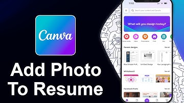 How To Add Photo in Canva Resume in Mobile (Step By Step)