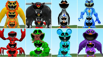 All New Forgotten Smiling Critters Poppy Playtime Chapter 3 In Garry