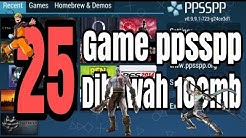 25 Game Ppsspp Di bawah 100mb - Durasi: 7.02. 