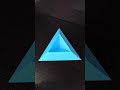 Pirámide Truncada de Papel en Origami, FÁCIL y Rápida de Hacer - Origami Modular 💎 #shorts