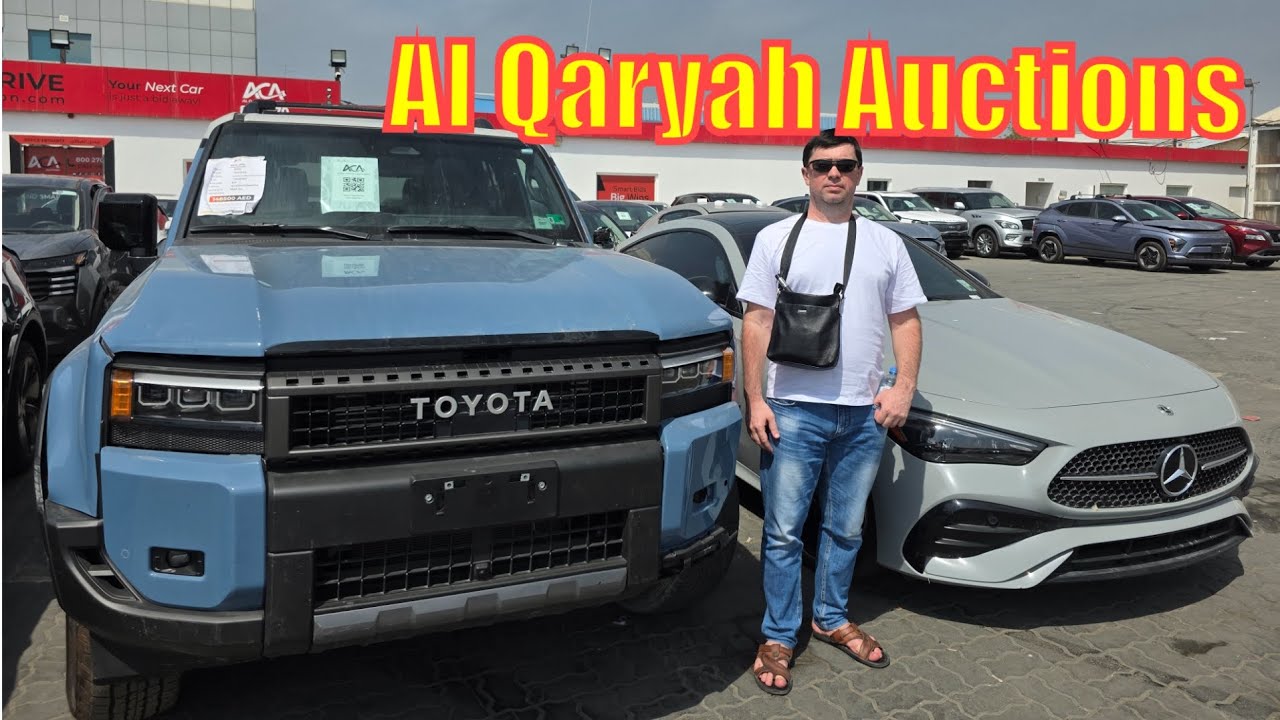 Автоаукционы битых машин в ОАЭ ДУБАЙ Al Qaryah Auctions