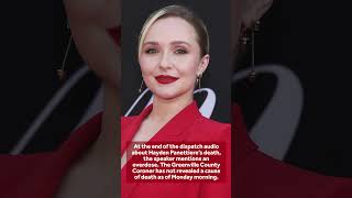 Hayden Panettiere death investigation Dispatch released