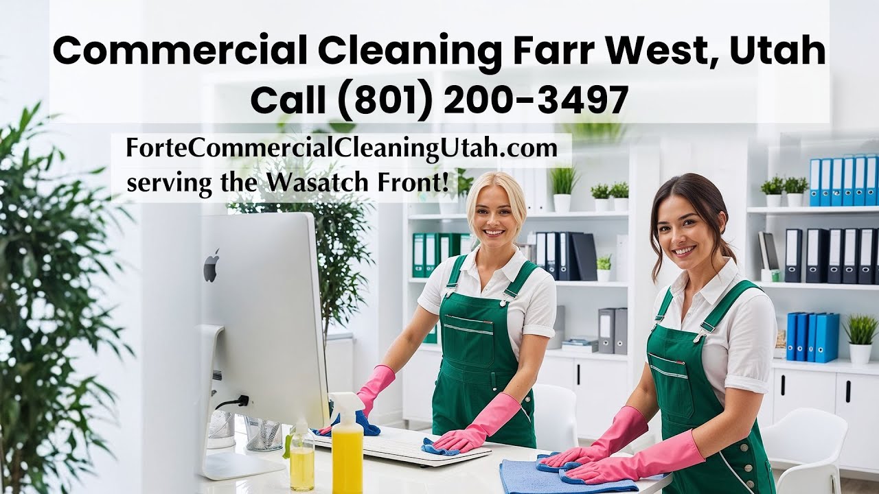 Commercial Cleaning Farr West Utah - Call (801) 200-3497 today for a free quote!