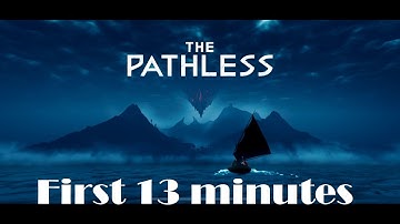 The Pathless A mythic adventure. First 13 minutes. iOS Apple Arcade game/Первый взгляд на геймплей.