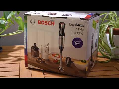 Bosch MS6CM6155 ErgoMixx Style Stabmixer unboxing 