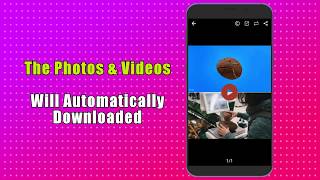 Video downloader for Instagram: Save photos videos screenshot 4