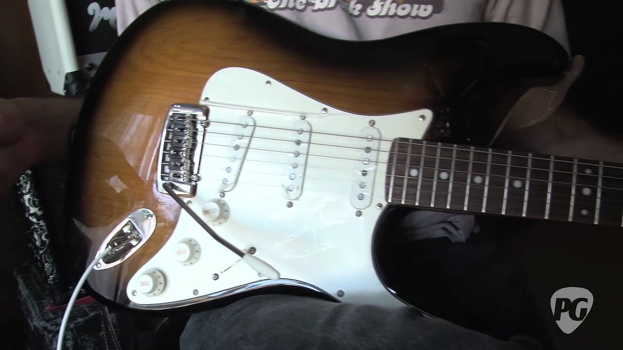LA Amp Show '11 - Sandberg Guitars California Series ST-S 6 Demo - YouTube