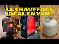 Pole  bois  efficace dans une habitation nomade  chauffage bois vs propane vs diesel