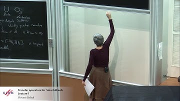 Viviane Baladi: Transfer operators for Sinai billiards - lecture 1