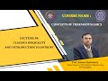 Lecture 39 : Clausius Inequality and Introduction to Entropy