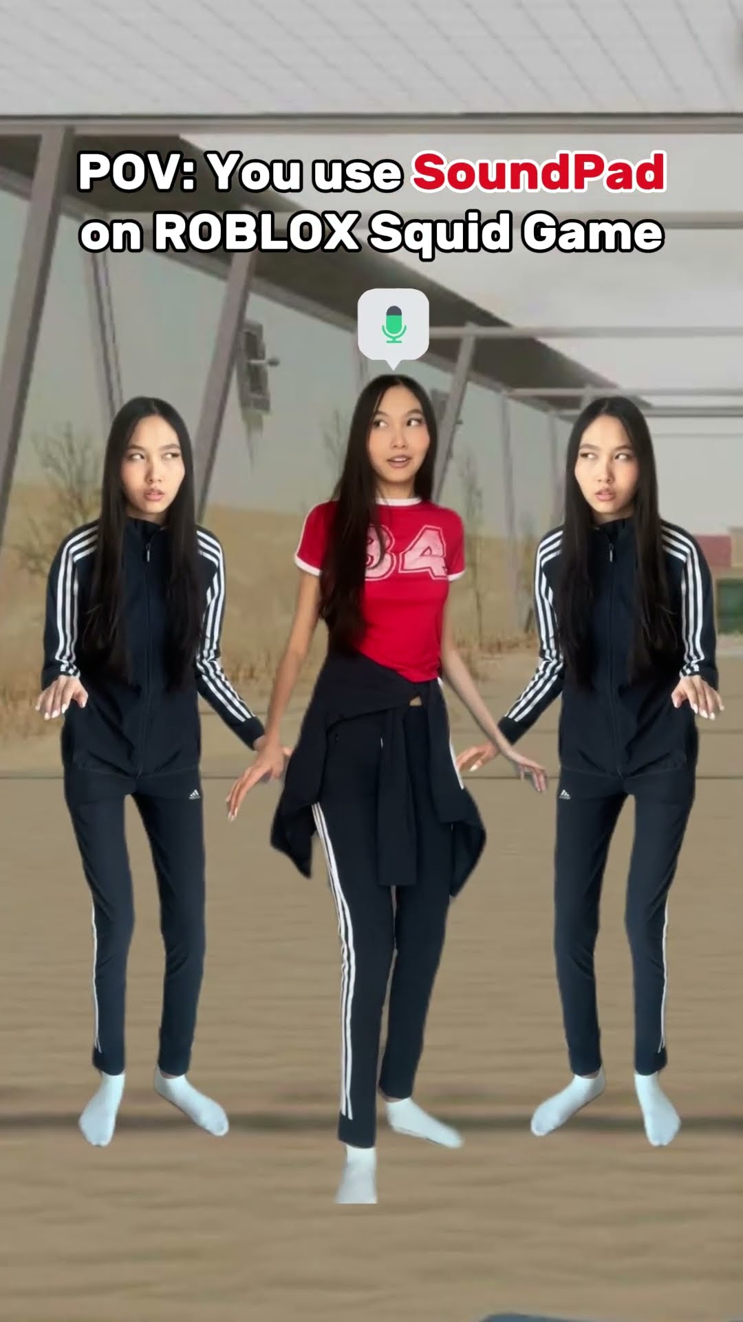 Imagine using SoundPad on Roblox Squid Game in 2025☠? #roblox #robloxshorts