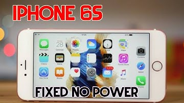 PATAY PAANO GAWIN NO POWER IPHONE 6S FULL SHORTED REPAIR TUTORIAL VIDEO