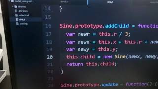 Fractal Spirograph translated into JavaScript 6