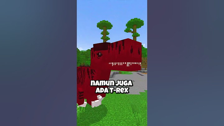Sekarang Ada DINOSAURUS Di Minecraft!