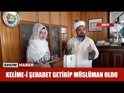 Kelime-i Şehadet getirip Müslüman oldu