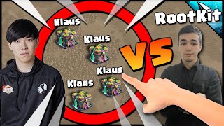 Klaus has 4 Attacks vs RootKit! Who is the more CREATIVE Attacker?