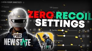 PUBG NEW STATE AIM LOCK NO RECOIL!! BEST SENSITIVITY CODE + CONTROL SETTINGS screenshot 3