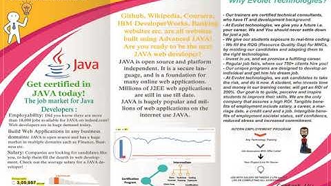 Java Course in Bangalore by ETCOE.IN