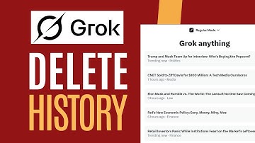 How To Delete History Of Grok App (Complete Guide)