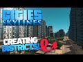 Zoning & Districts! - Cities: Skylines