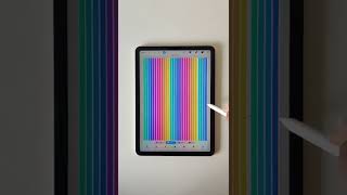 Glitch effect in procreate #shorts #youtubeshorts #trending