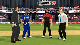 17th April IPL 11 Royal Challengers Bangalore Vs Mumbai Indians Real cricket 2018 mobile Gameplay