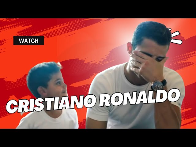 جوزفين on X: Cristiano Ronaldo & Cristiano Ronaldo Jr. - CR7 JUNIOR  denim line.  / X