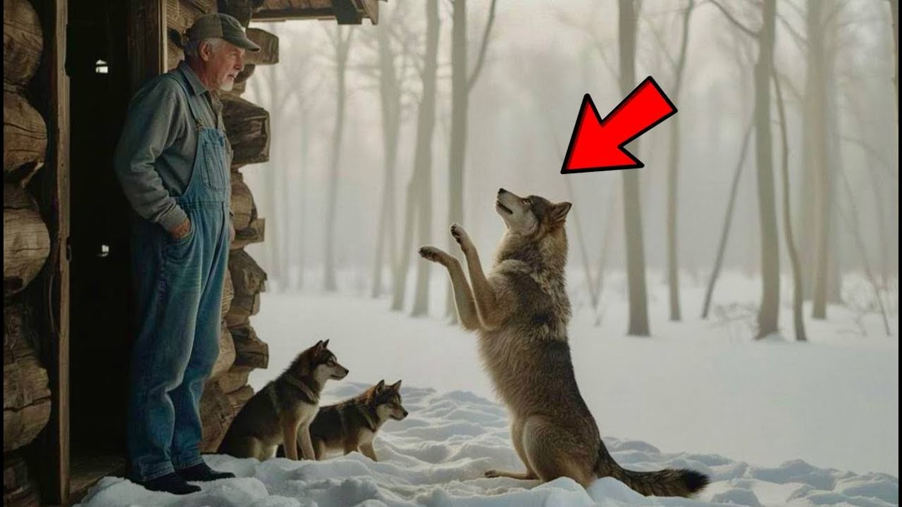 ФЕРМЕР ПРИЮТУЛ ВОЛЧИЦУ С ЩЕНКАМИ… И В НОЧЬ ПРОИЗОШЛО УДИВИТЕЛЬНОЕ!!!!