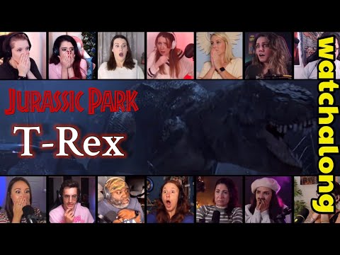 T-Rex Escapes the Paddock | Jurassic Park (1993) First Time Watching Movie Reactions 