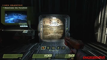 Quake 4 - Nexus Hub Tunnels PC Gameplay Video (Rank: General) Level 11/2