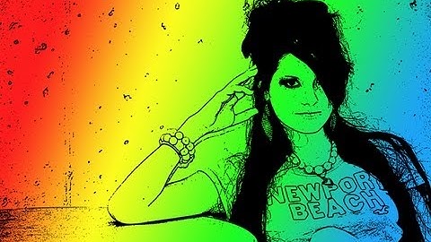 Tutorial Photoshop CS5 - Stamp Effect and gradient (pop art) V1