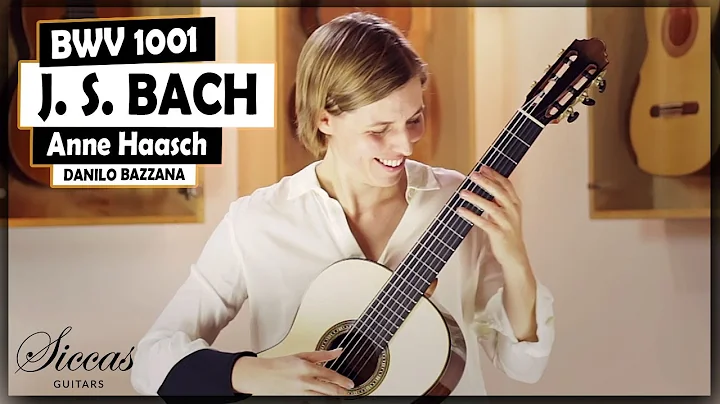 J. S. Bach - Anne Haasch plays Adagio BWV 1001 on ...