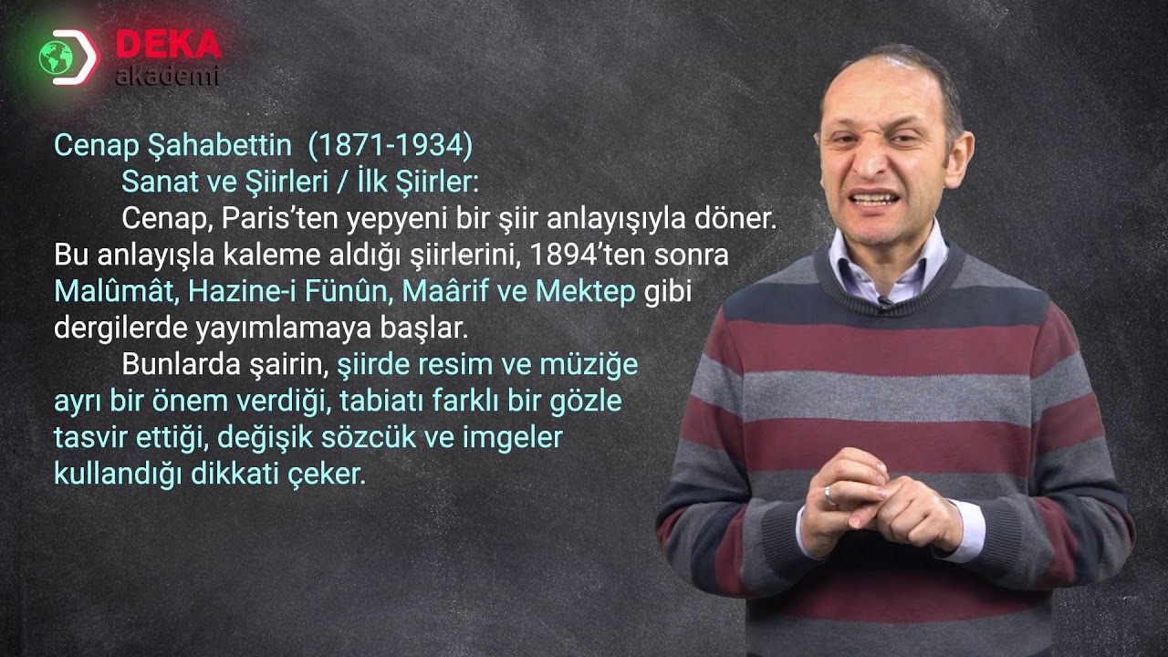 024 - Edebiyat ÖABT - Servet i Fünun - Cenap Şahabettin - Asım Kara
