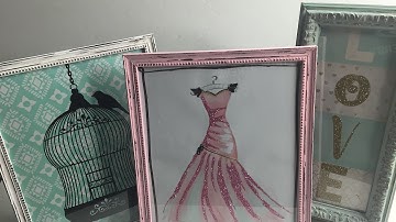 DIY Distressed Picture Frames
