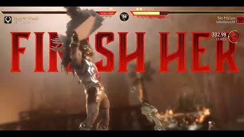Kotal Kahn lays a Beating on Zoning, Spamming Cetrion (Mortal Kombat 11 Ultimate)