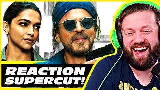 Pathaan FULL MOVIE REACTION Supercut! Shah Rukh Khan & Deepika Padukone | SRK