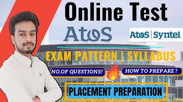 Atos | Syntel | Online Test | Updated Syllabus | Recruitment Process | How to Crack ? | Exam Pattern